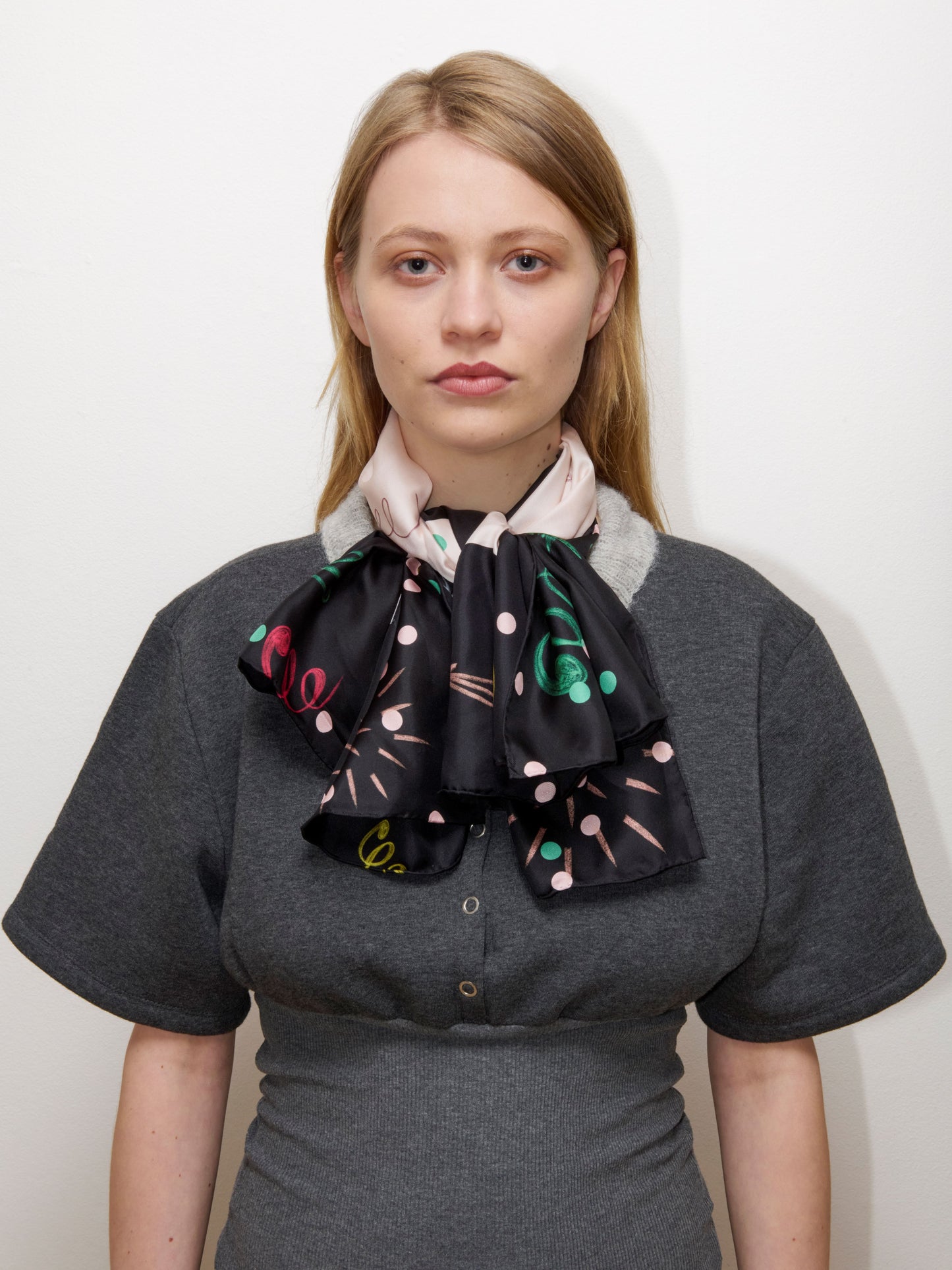 Busy Mouse Silk Scarf