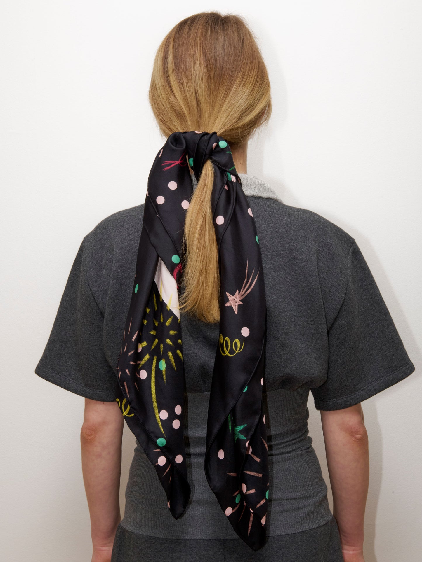Busy Mouse Silk Scarf